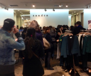 The madness of Les Soldes. 