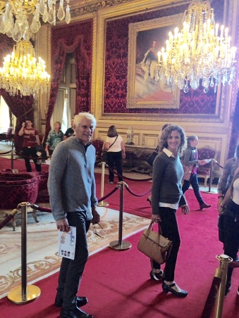 Louvre, Larry and Rebekah